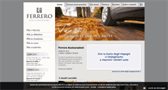 Desktop Screenshot of ferreroassicurazioni.com